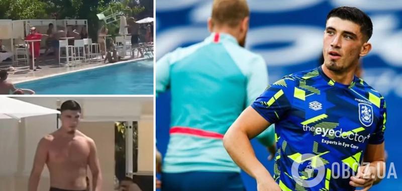 Английский футболист кинул стул в голову женщине на отдыхе на Ибице. Та упала без сознания. Видео