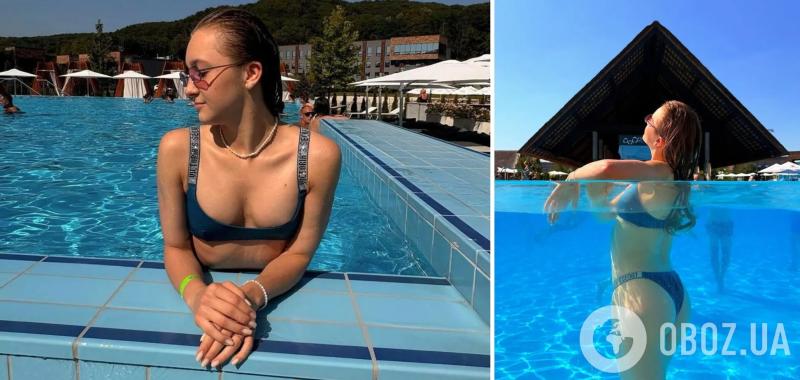 Украинская художественная гимнастка-чемпионка разделась на отдыхе до купальника и поразила Instagram своей красотой. Фото